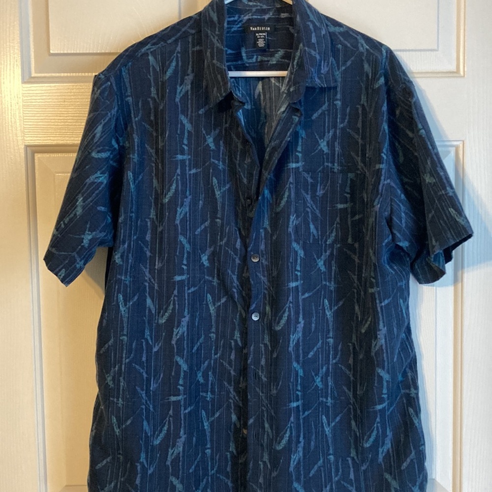 Van Heusen short sleeved button down